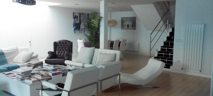 Exclusiva casa con varias terrazas y piscina