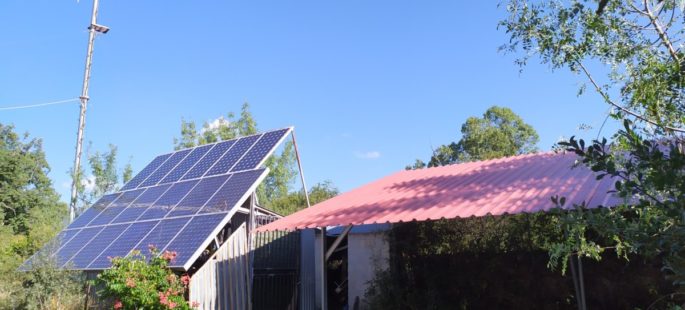 Autosuficiente, propiedad rural, en una finca de 3 hectáreas